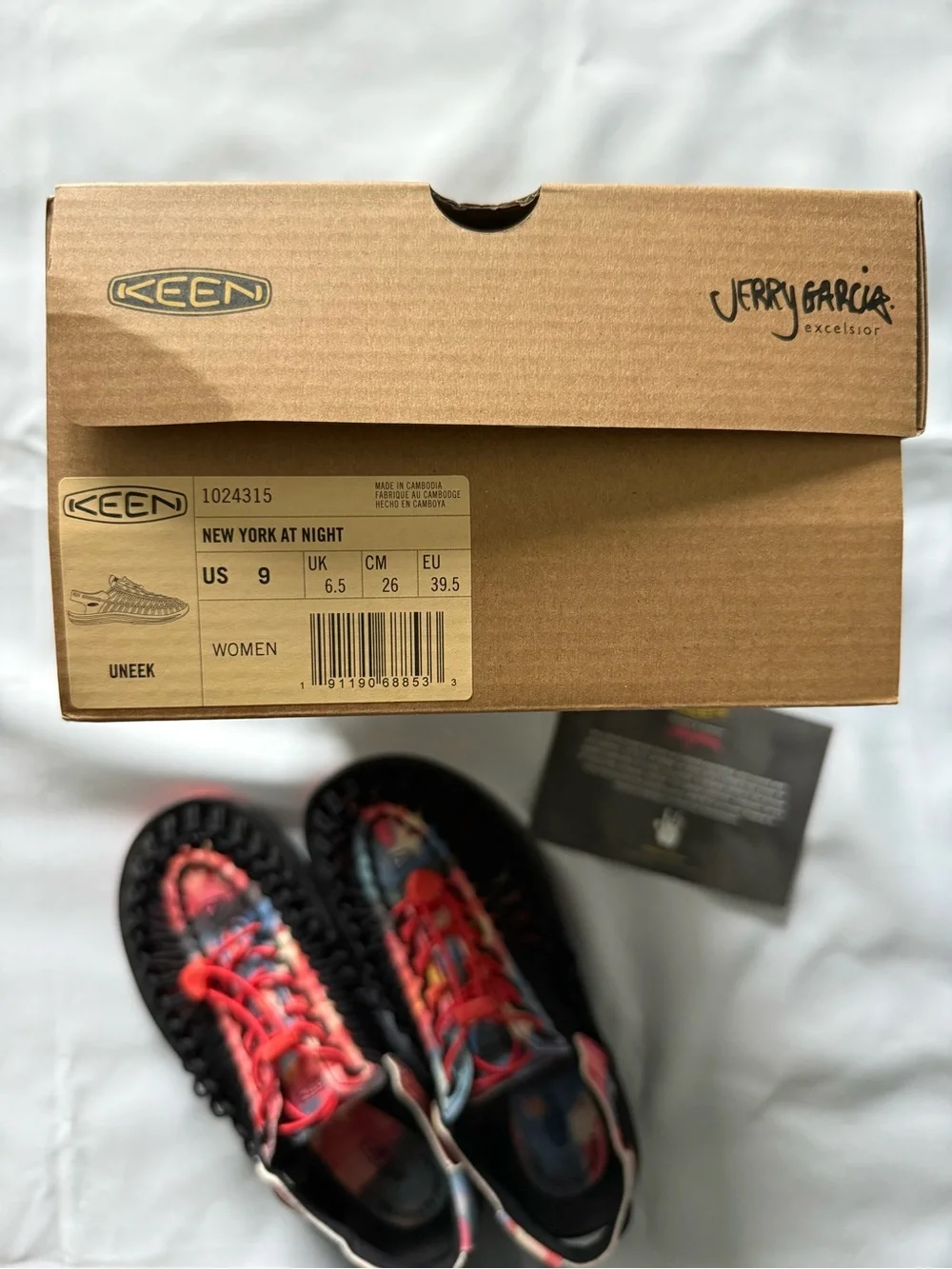Keen Women’s “Jerry Garcia New York At Night” Sandals - Size 9